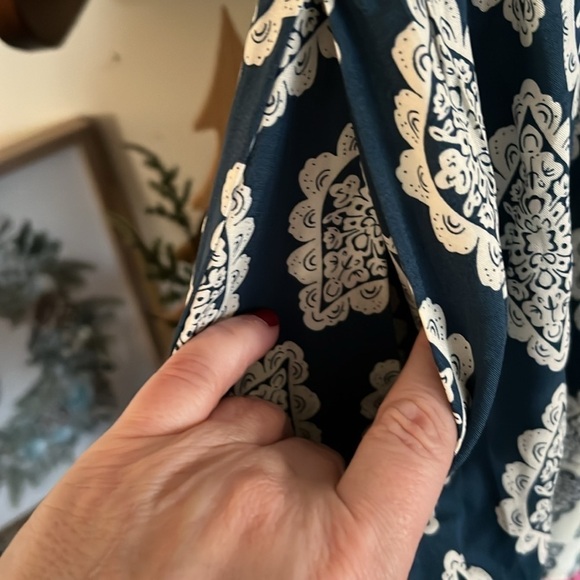 MATILDA JANE Brilliant Daydream On the Fringe Navy/White Romper,Sz Medium, NWT. - Picture 11 of 12